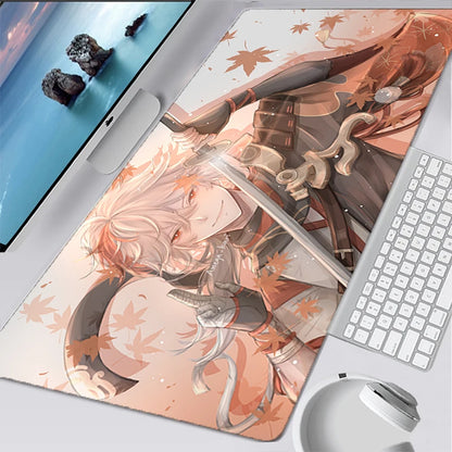 Tappetino mouse Overwatch grande fai da te kawaii XXL per PC, tappetino da scrivania per gamer e ufficio, accessorio gaming per tastiera e mouse