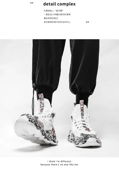 Men's Sneakers Casual Luxury Tennis Shoes Trainer Breathable Fashion Loafers Running Shoes for Men