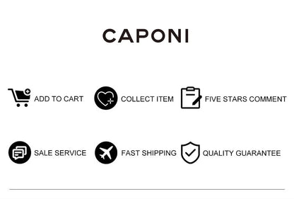 CAPONI New Sunglasses Clip For Men Square Polarized Photochromic Glasses Clip Flipped Up Protect Eyes Light Clip On Frame BS1282