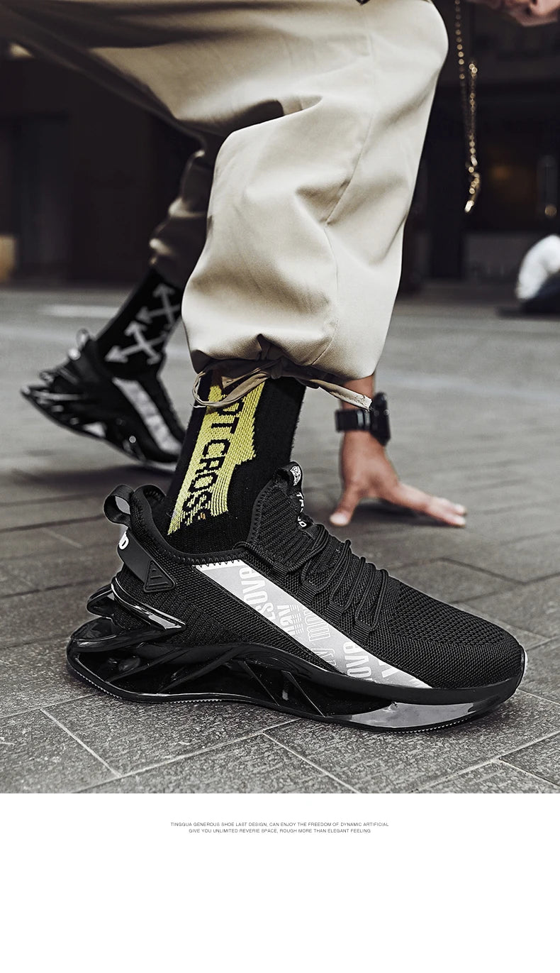Men's Sneakers Casual Luxury Tennis Shoes Trainer Breathable Fashion Loafers Running Shoes for Men