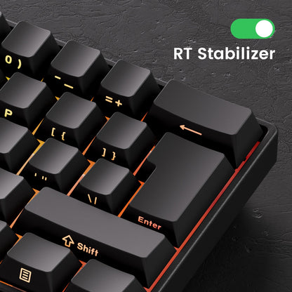 MONSGEEK FUN60 PRO&MAX HE Machanical Keyboard Magnetic Switch 60% Wireless Gaming Keyboard Rapid Trigger 8K ARGB Custom Keyboard