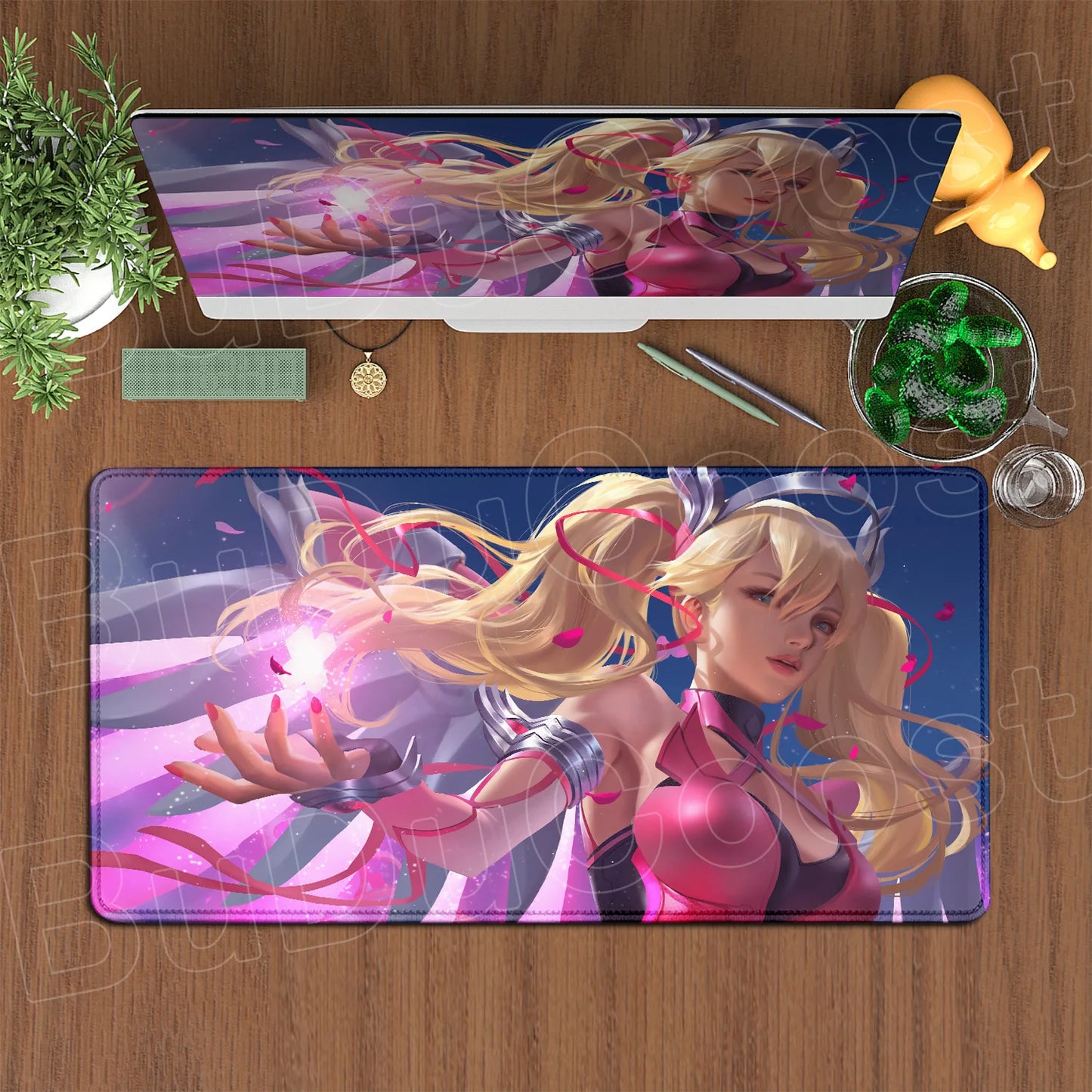 Large XXL DIY Cool  Overwatch Mouse Pad Keyboard Table Gaming Accessories Non-Slip Rubber Edge locking spped Laptop Rug desk Mat