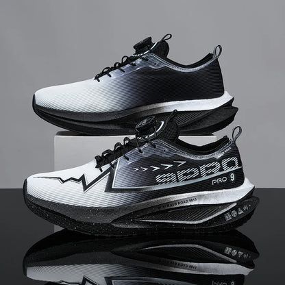 Casual Running Shoes for Men, Marathon Sports Carbon Plate, Breathable, Lightweight, Comfortable Women's Athletic Non-Slip Sneakers 2026