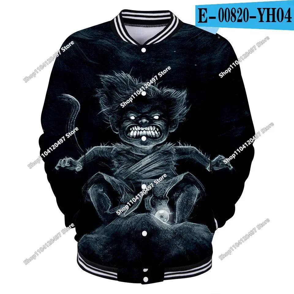 Uniforme da baseball streetwear Dragon Ball per uomo e donna, costume Son Goku per adulti, giacca primaverile e autunnale, cardigan, felpa, idea regalo