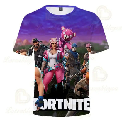 Fortnite Men and Women Victory Children's Wear Battle Royale 3D Sweatshirt Boys Girls Clothes Tops Kids T-Shirt Hero Teen Tops