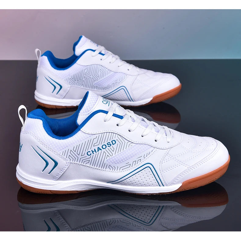 Men's Professional Soccer Cleats Anti-Slip Futsal Training Cleats Wear-Resistant Ultralight Outdoor Indoor Unisex Sneakers