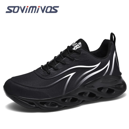 Men's Walking Shoes - Slip-On Tennis Running Shoes Memory Foam Lightweight Work Sneakers for Indoor Outdoor Gym