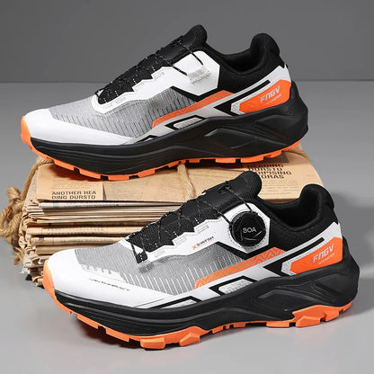 Frühlings- & Sommer-Laufschuhe für Herren – Outdoor-Wanderschuhe, abriebfeste Trailschuhe mit BOA-Verschluss, atmungsaktiver Sport- & Freizeitstil