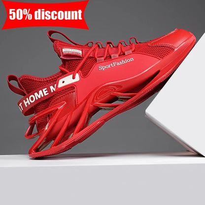 Men's Running Shoes 2026 New Mesh Breathable Sole Anti-Slip Wear-Resistant Daily Sports Trendy Fashion Casual Sneakers for Men