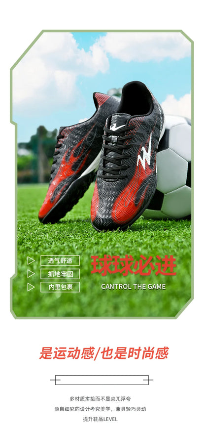 Double Star futbolo bateliai 2026 – nauji futbolo treniruočių ir rungtynių bateliai, neslystantys, su tvirtu sukibimu ir stabilia atrama
