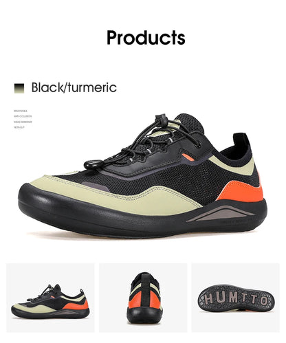 HUMTTO atmungsaktive Wanderschuhe für Herren – luxuriöse Casual-Sneaker für Herren, Designer-Sportschuhe, Jogging- und Laufschuhe, Sommer-Sneaker für Männer