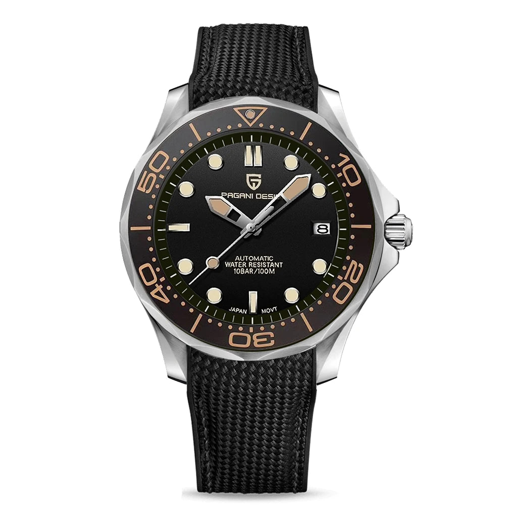 2025 New PAGANI DESIGN Men's Watches Luxury Automatic Watch For Men NH35A Mechanical Wrist watch Men AR Sapphire crystal Clock