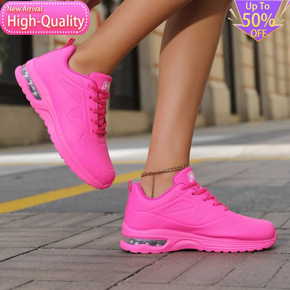 2026 New Summer Trendy Women's Sports Shoes Lightweight and Flexible Shock-absorbing Running Shoes Daily Outdoor Walking Shoes