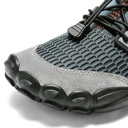 Water Shoes for Men, Trekking Hiking Shoes, Drainage Beach Aqua Shoes, Quick Dry Swim Barefoot Sandals, Diving Fishing Surfing Sneakers