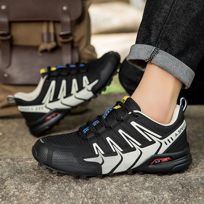 Men's Hiking Shoes Waterproof Non-slip Hiking Sports Shoes Camping Training Hunting Tactical Shoes Men's Cycling Shoes