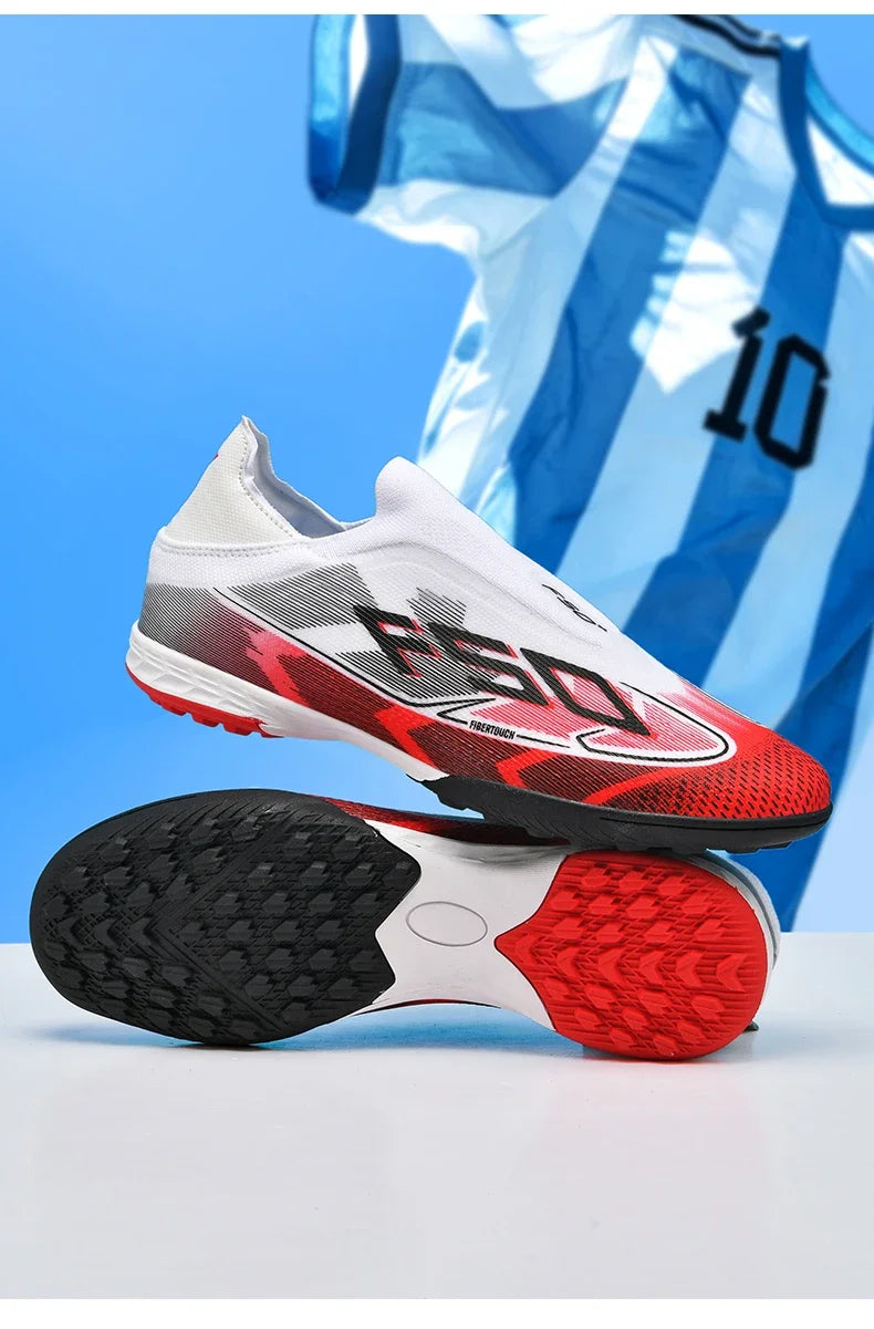Men's New Indoor TF Football Boots High Quality Training Original Male Breathable Non-Slip Soccer Shoes Turf Futsal Football Shoes