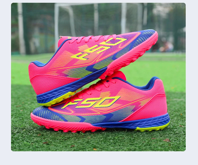 New Men's Soccer Shoes Unisex Sneakers Hot Sale Football Boots Professional High-Quality Futsal Ultralight Women TF/FG Cleats