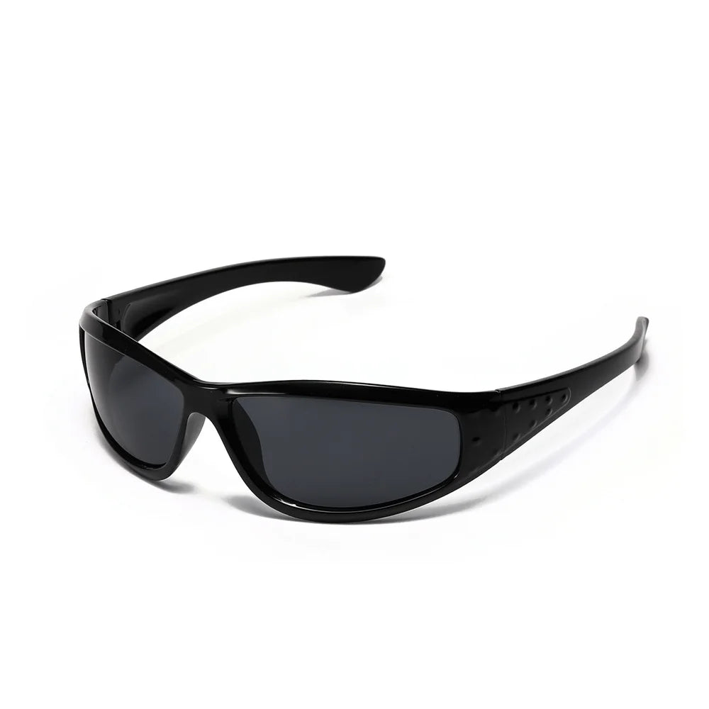 Y2K Sunglasses Men Women Color Hollowed Outdoor Driving UV400 Sunglasses Girls Net Red Hip Hop Gothic Women Sun Glasses 2025 Hot