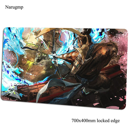 Tappetino mouse Overwatch 700x400x3mm, tappetino gaming anime con personalità per ufficio e notebook, tappetino da scrivania, regalo per ragazzo, pad mouse per giochi PC gamer