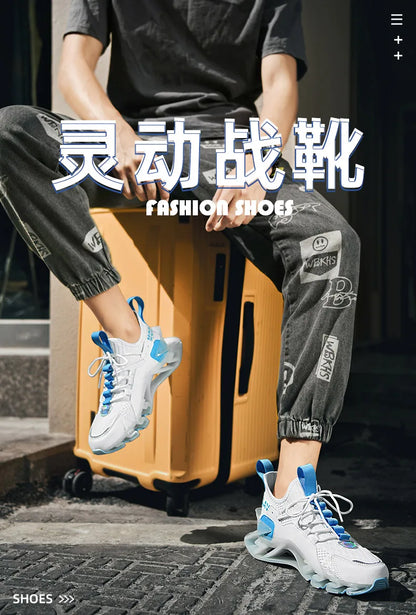 Men's Sneakers Casual Luxury Tennis Shoes Trainer Breathable Fashion Loafers Running Shoes for Men