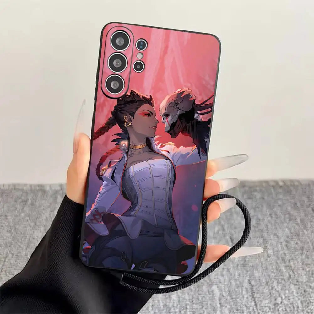 Apex Legends  Phone Case Black Silicone Soft For Samsung S25,S24,S21,S22,S23,S30,Ultra,S20,Plus,Fe,Lite