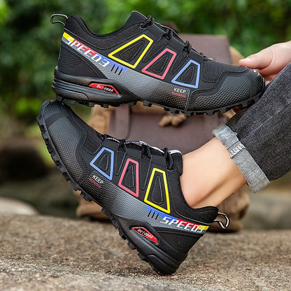 Women Waterproof Hiking Shoes Men's Big Size Up To 48 Outdoor Trainers Trekking Sneakers Climbing Trekking Hunting Tactical Sneakers