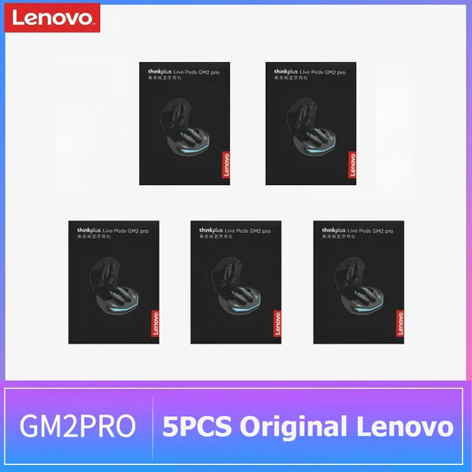 Lenovo GM2 Pro TWS kabellose Bluetooth 5.3-Ohrhörer – HD-Kopfhörer mit Touch-Steuerung und Mikrofon, wasserdichte Sport-Kopfhörer