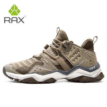 RAX Outdoor Breathable Hiking Shoes Men Lightweight Walking Trekking Wading Shoes Sport Sneakers Men Outdoor Sneakers Male