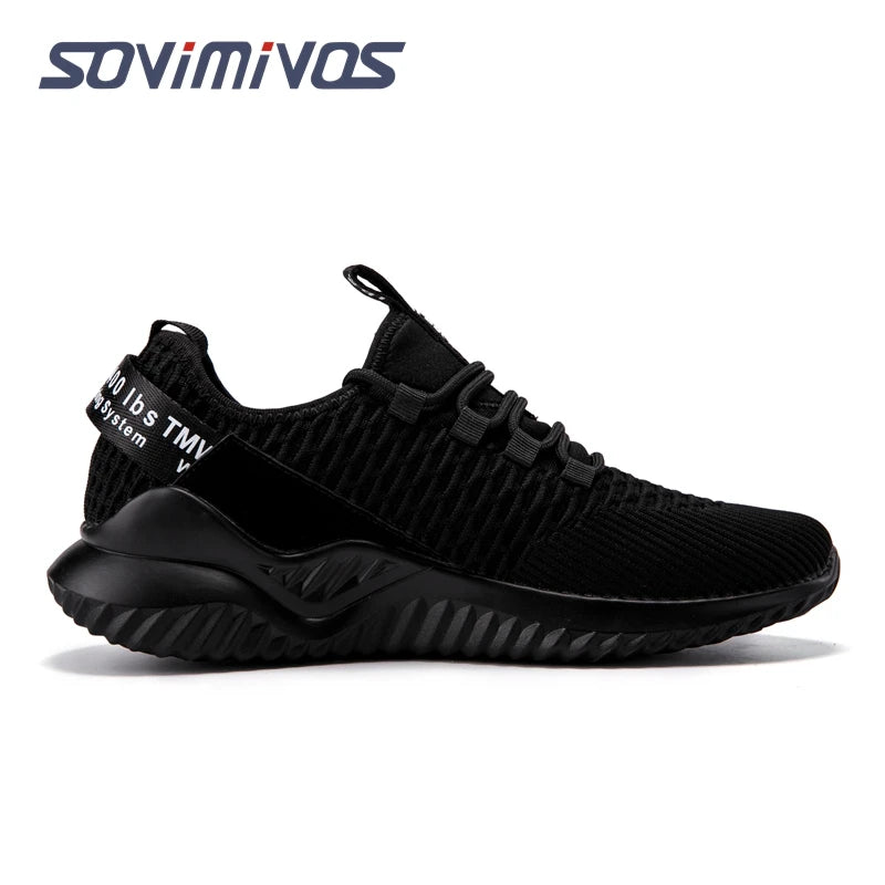 Men's Walking Shoes - Slip-On Tennis Running Shoes Memory Foam Lightweight Work Sneakers for Indoor Outdoor Gym
