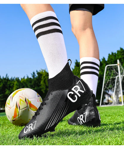 New Men Football Boots Hot Sale Professional Futsal High-Quality Soccer Shoes Cleats Women Unisex Ultralight TF/FG Sneakers