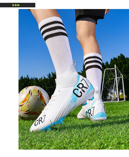New Men Football Boots Hot Sale Professional Futsal High-Quality Soccer Shoes Cleats Women Unisex Ultralight TF/FG Sneakers