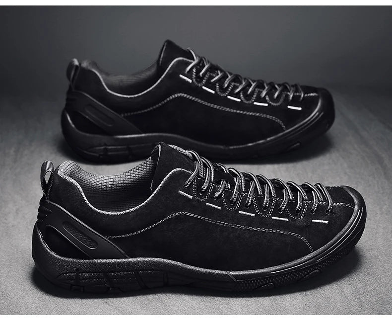 High Quality Trekking Sneakers for Men, Walking Shoes, Low-Cut Men's Hiking Shoes, Outdoor Non-Slip Sports Shoes, Large Size 47