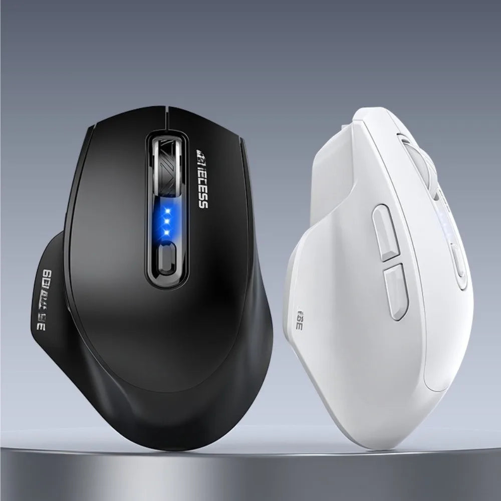 Mouse USB cablato con retroilluminazione RGB, silenzioso, ergonomico e DPI regolabile per desktop, laptop, PC, ufficio, gaming, casa e uso quotidiano al lavoro