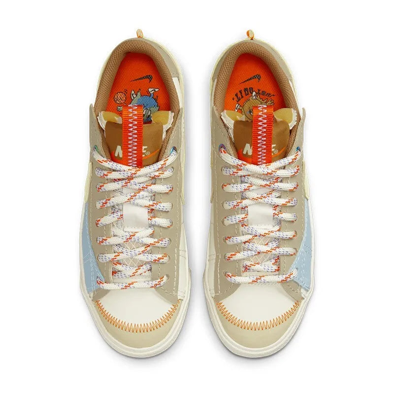 Original New Arrival NIKE W BLAZER LOW77 JUMBO Women's  Skateboarding Shoes Sneakers