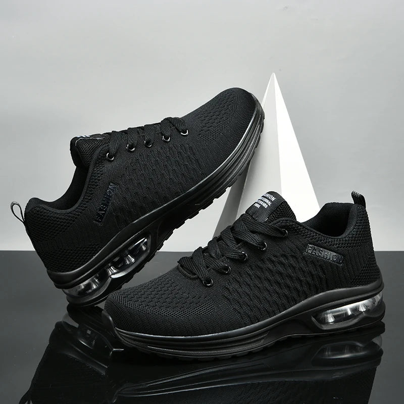 Men’s Sneakers 2025 New Sports Casual Fashion Breathable Men’s Shoes Light Running Sneakers Comfort Large Size Men’s Running Shoes