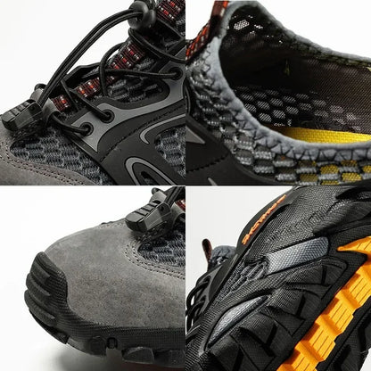 MAIJION Professional Aqua Shoes for Men Non-Slip Water Shoes Trekking Upstream Quick-Dry Beach Lightweight Water Sports Sneakers