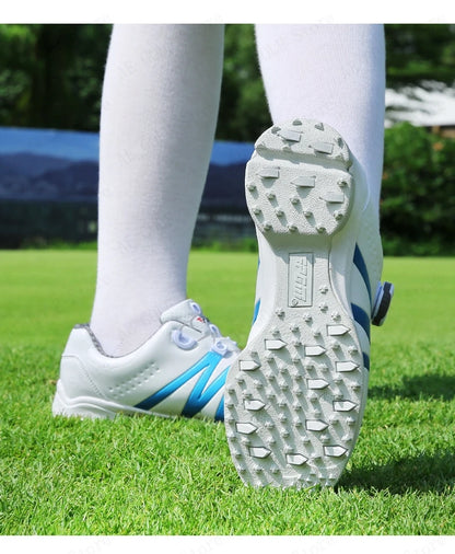 PGM Boys Girls Golf Shoes Lightweight Soft and Breathable Waterproof Anti-Slip Universal Outdoor Sports Shoes XZ127