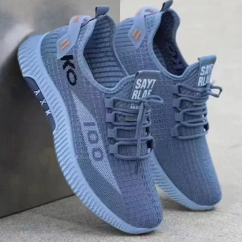 2026 Soft-Soled Spring and Autumn Old Cloth Shoes Breathable Mesh Shoes Non-Slip Wear-Resistant Casual Low-Top Work Shoes