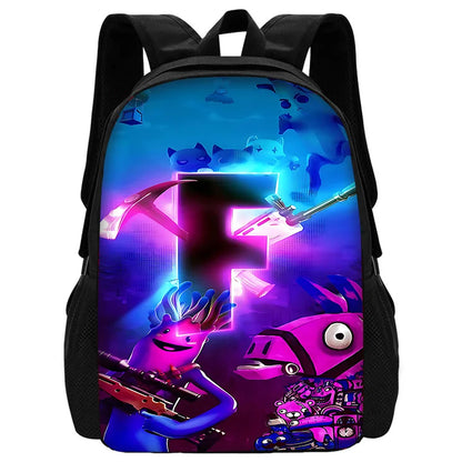 Hot Game Design Fortnite Kid Backpacks Boys and Girls Student Birthday Gift Child School Bags Unisex Camping Durable Rucksack