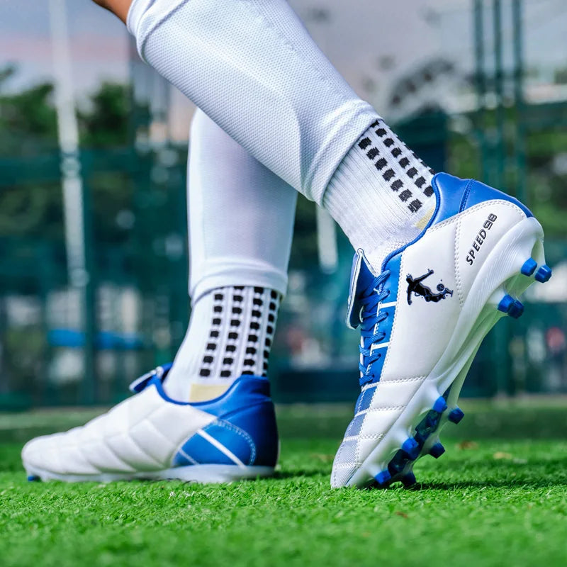 New Men's Professional Football Boots Unisex Hot Sale Cleats Soccer Shoes Futsal Women Ultralight High-quality TF/FG Sneakers