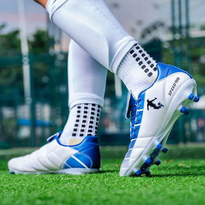 New Men's Professional Football Boots Unisex Hot Sale Cleats Soccer Shoes Futsal Women Ultralight High-quality TF/FG Sneakers
