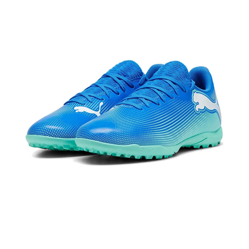 PUMA Mens TT Cleat Soccer Shoes 107943-01 One Piece Tongue Lace Up Football Boots