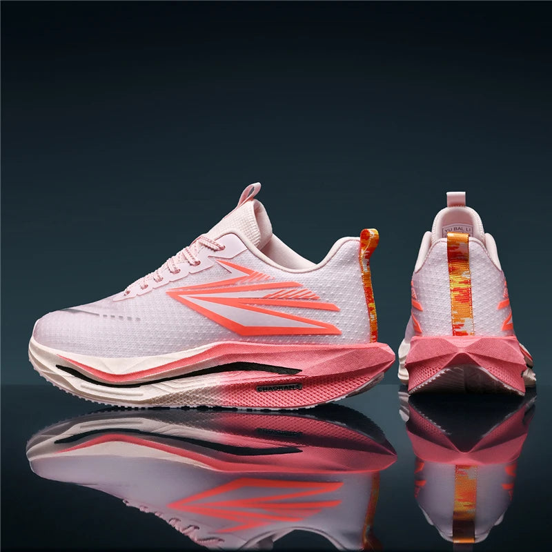 Men's Casual Sport Shoes Air Cushion Running Shoes Breathable Marathon Running Sneakers Durable Outsole Trainer Tennis Walking Shoe