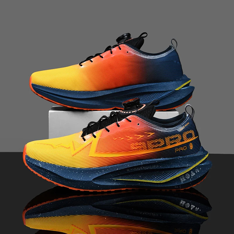 Casual Running Shoes for Men, Marathon Sports Carbon Plate, Breathable, Lightweight, Comfortable Women's Athletic Non-Slip Sneakers 2026