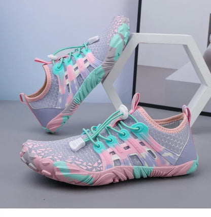 Unisex Quick-Drying Breathable Aqua Shoes Barefoot Beach Footwear for Adults and Kids Gym Outdoor Training Sneakers Size 28-46