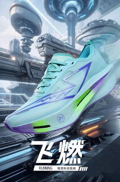 Men Sports Running Shoes Casual Marathon Breathable Lightweight Women's Comfortable Athletic Non-Skid Walking Sneakers