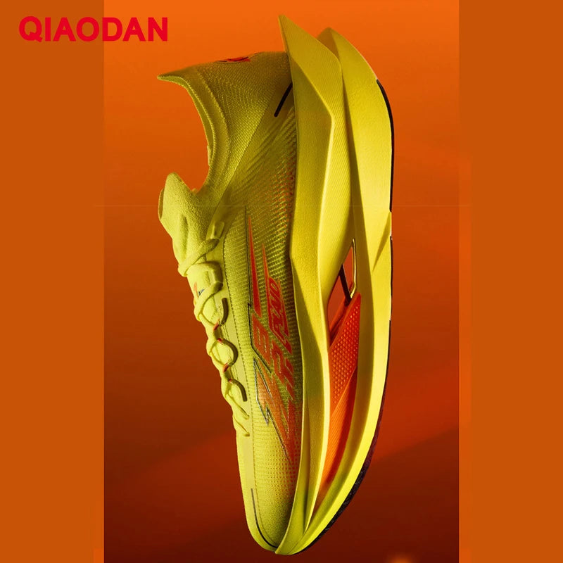 QIAODAN Feiying Plaid 3 Carbon Plate Herren-Laufschuhe 2026 Marathon-Wettkampfsneaker mit Rebound-Dämpfung, Sportschuhe QDB023262290