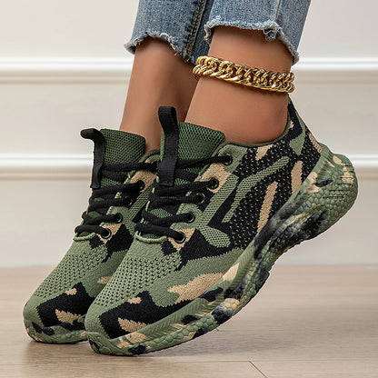 Camouflage Shoes Four Seasons New Mesh Breathable Sports Shoes Youth Casual Outdoor Shoes