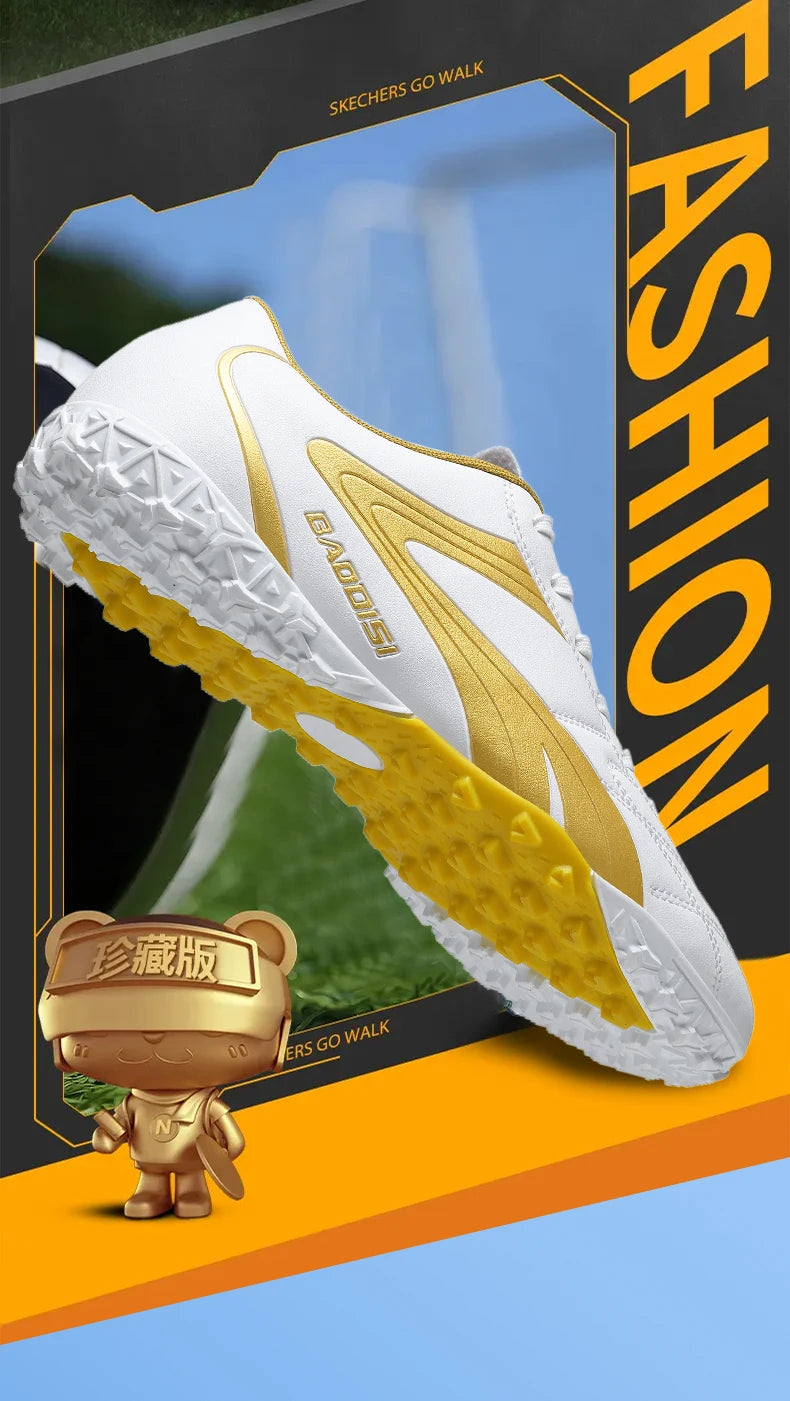 New Professional Men Soccer Shoes Adult Football Sneakers Indoor Futsal Ultralight Non-Slip Sport Wear-Resistant Football Boots.