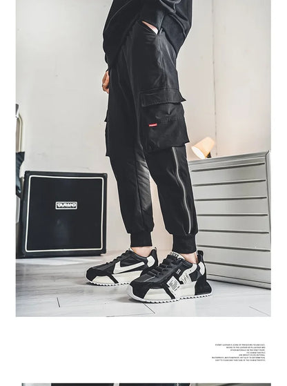 Men's Luxury Sneakers Sports Moccasins Chunky Casual Comfortable Breathable Trendy Designer Personality Shoes